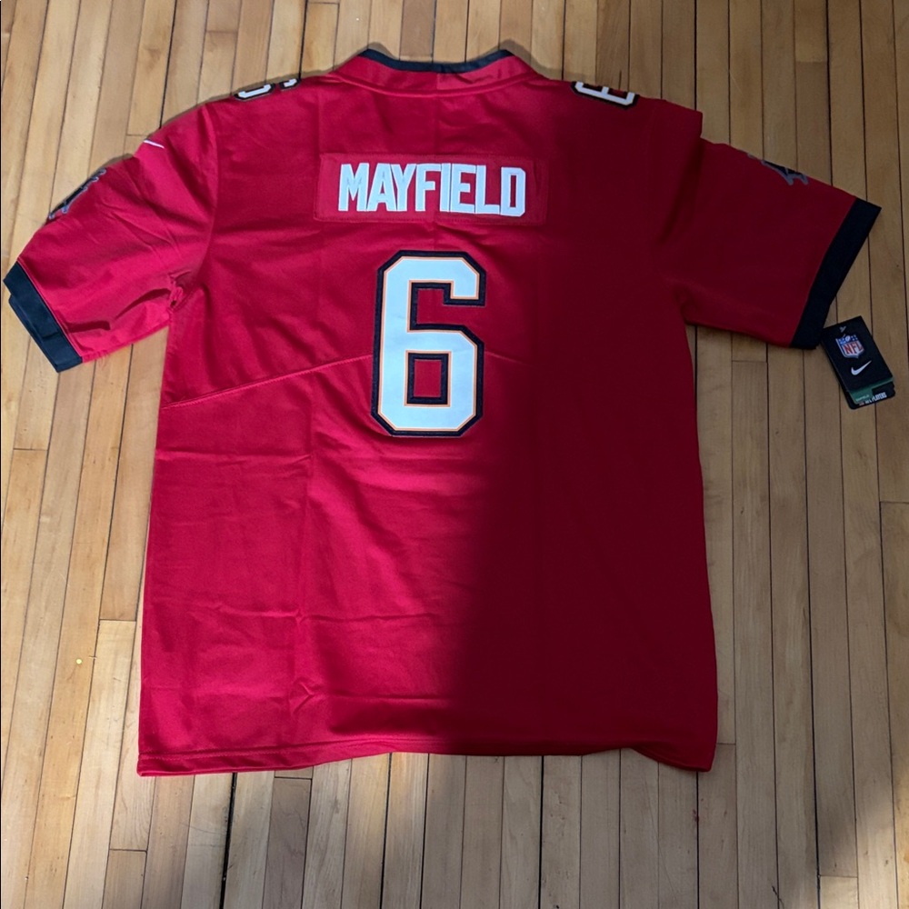 NFL Red and Black Jersey